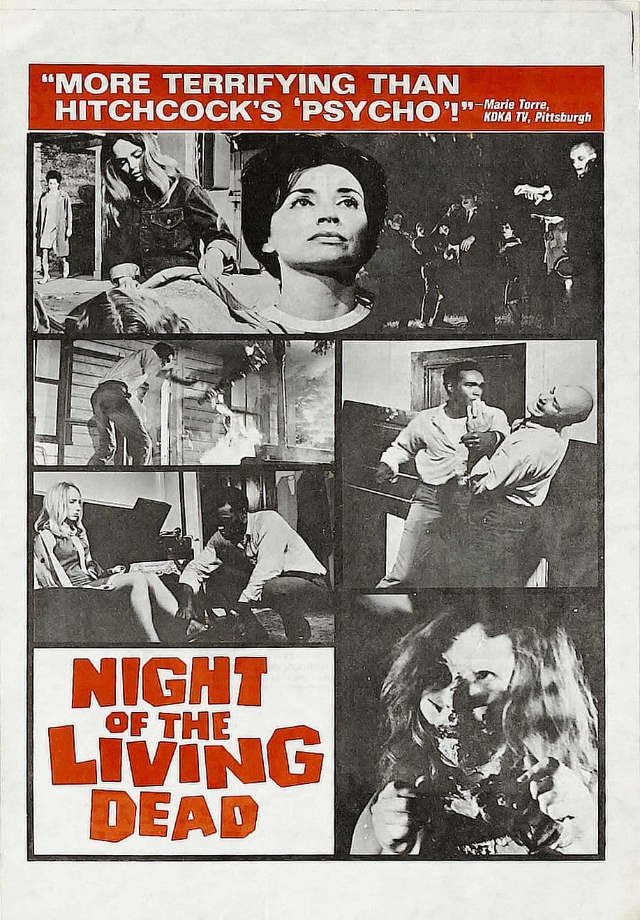 Original poster for Night of the Living Dead