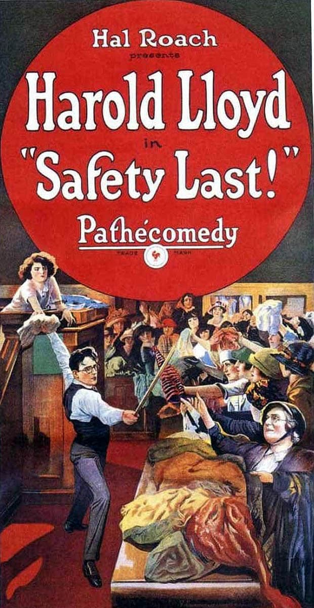 Original poster for Safety Last